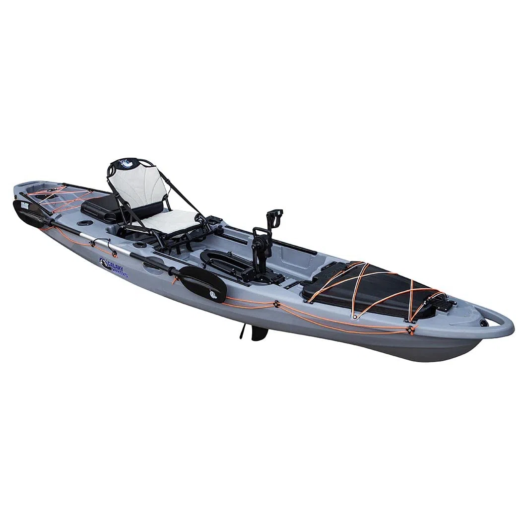 Galaxy Kayaks Supernova FX Sit on Top Angelkajak mit Pedalantrieb Steuerung Sitz, Galaxy Kayaks:(G) Graphit