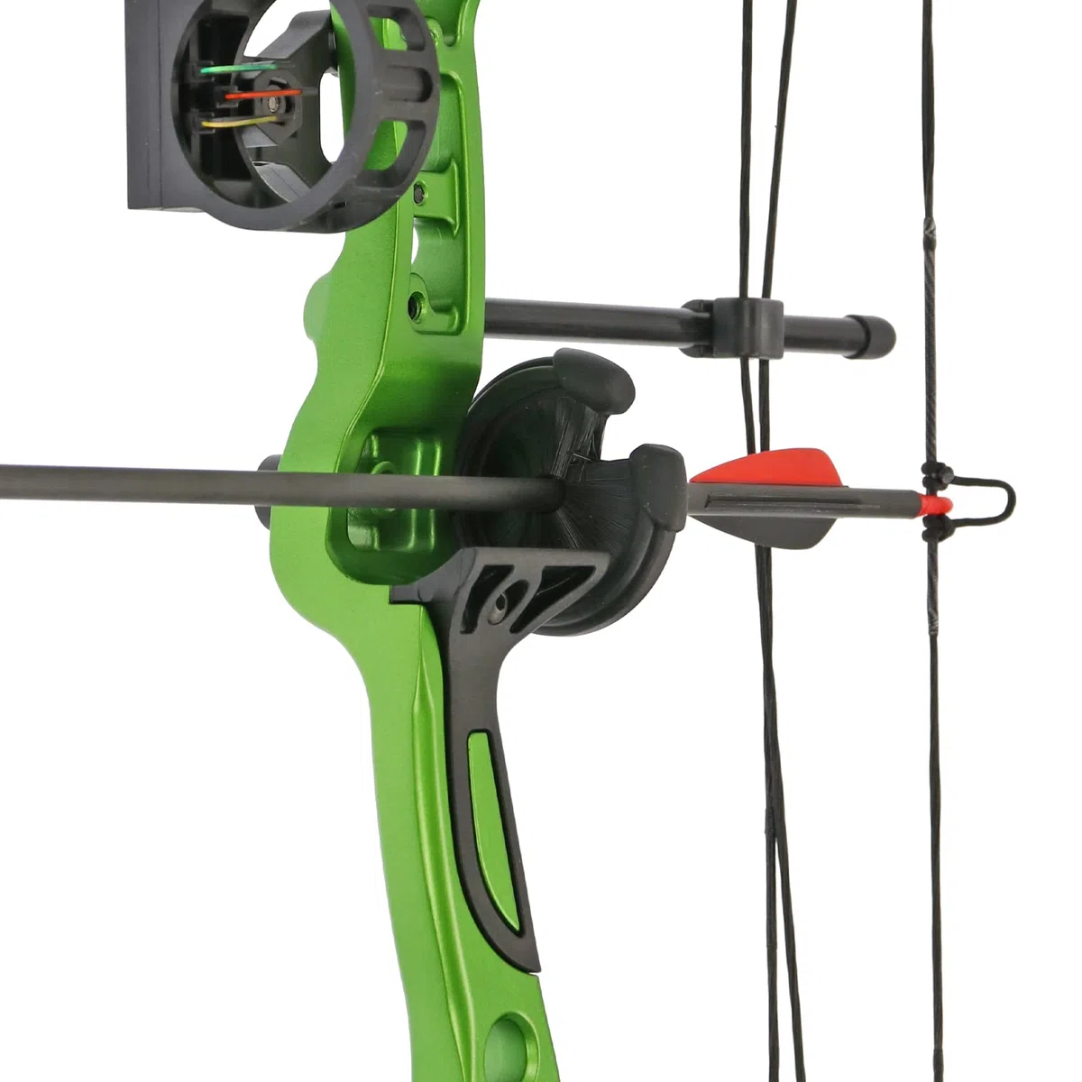 Drake Gecko RTS, 30–55 lbs, Compoundbogen, Farbe: Grün | perfekt für Jugendliche und Erwachsene, ein echter Hingucker im Bogensport